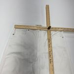 Madewell Jeans Women Size 30 Stovepipe White Denim Slim Leg Button Fly Photo 4