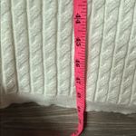 Toteme Cable wool blend Knit Midi Dress Small White Photo 12