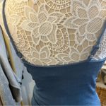 J Lux Label Blue Stretch Cowl-neck MIDI Dress Photo 7