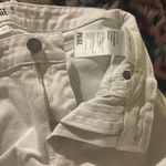 Paige Anthropologie  Kylie Cropped White Denim Photo 7