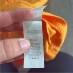 Aerie  Oversized Tangerine Orange V-Neck T-Shirt Size Small. Photo 2