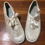 Kate Spade New York Keds Cream Glitter Sneakers 7 Photo 0