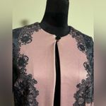 Danny & Nicole EUC  Pink and Purple 3/4 sleeve cropped blazer size 8 Photo 1