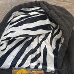 Aviator Nation  Black Hoodie with Zebra Accents Rare Full zip Jacket Sweater Photo 5