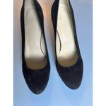 Artemis Black Heel Embroidery EU 40 US 9 Floral Red Bottom Artisan Photo 5