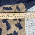 PILCRO & COMPANY Colorblock Leopard Print Long Cardigan Sweater One Size Brown Size undefined Photo 9