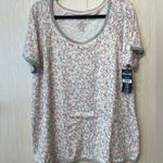 Pillow Talk Pink Cat Print Sleep Shirt – Size XL NWT White Photo 0