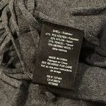 Heartloom  Women’s Dark Grey Fringe Crewneck Sweater, Size M Photo 5