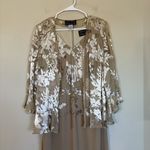 Alex Evenings Women's Gold 2-Piece Dress & Jacket Formal Wear | Size 14WP Photo 8