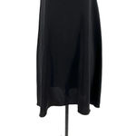 Amanda Uprichard Mini Dress Sleeveless Choker Neck Keyhole Silk Black Size Large Photo 3