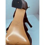 Gucci Bamboo Accent Leather Gladiator Calfskin Strappy Platform Sandals EU 37c Photo 3