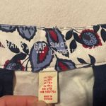 Gap Floral Print Pants in Blue and Red Photo 2