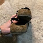 Birkenstock  Mayari Sandals Size 38 Black Toe Loop 7/7.5 Slip On Photo 4