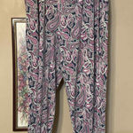 Fashion Bug Women’s paisley pattern  pajama pants. Size xl Photo 0