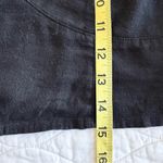 Universal Threads Universal Thread Linen Blend Crop Top Sz L Black Bralette Minimalist Clean Girl Photo 9