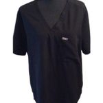 FIGS  Technical Collection Black Scrub Top XXL V neck Photo 0