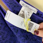 BCBGeneration  One Shoulder Blue Bodycon Mini Dress XS/S NWT Photo 4