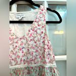 Love Shack Fancy  Camille Tiered Ruffle Babydoll Floral Western Boho Dress Size XS Photo 3