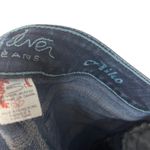 Silver Jeans Women's Size 26 Aiko Capri Dark Wash Western Jeans Blue Photo 8