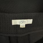 Loft Shorts Women 2 Black Textured Rivieria Short Chino Casual Preppy Minimalist Photo 4