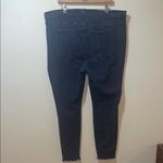 Good American Women's Good Legs Raw Hem Jeans Black Plus Size Photo 2