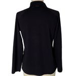 Greg Norman 1/4 Zip Black AVFUEL Golf Jacket Activewear Top ~ Women's MEDIUM Photo 1