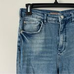 Anthropologie Pilcro The Icon Flare Distressed High Rise Medium Wash Jeans 29 Photo 4