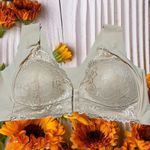 Peach front closure light padded bra Orange Size XXL Photo 1