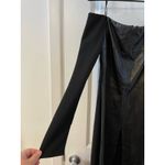 DO+BE  Goth Witchy Dress Small Black Faux Leather Whimsygoth New Years Club Photo 1