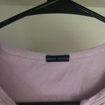 Brandy Melville  Pink Fitted Polo Crop Tee Photo 1