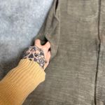 Free People  Highway Sleeveless Vest Green Size Medium Photo 6