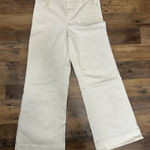 Talbots Cream Wide Leg Jeans Photo 0