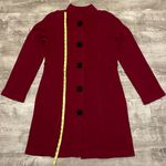 Kenar  burgundy
coat 100%lambs wool Photo 7