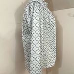 Rebecca Taylor  La Vie Floral Smocked Prairie Style Blouse L Photo 1