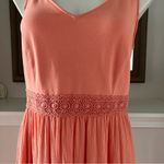 LC Lauren Conrad Lauren Conrad Coral Haze Maxi Dress, Size M, New w/Tag Photo 7