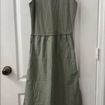 Everlane The Supima High-Neck Riviera Dress Sage Green (Size XS) Photo 3