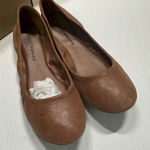 Lucky Brand Emmie Ballet Flats Shoes Womens 9 Brown Leather Slip On Comfort Photo 0