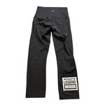 Lululemon  Womens Black Crop Cropped Athletic Leggings Soul‎ Cycle Size 4 Photo 3