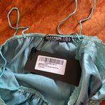 Nasty Gal Satin Blue Tank Top Photo 4