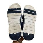 Vionic  Nana Navy/White Satin Sneakers Lace Up Women's Size 8.5 Photo 6