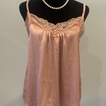 Blu Pepper Pink cami with lace trim small fit  Photo 0