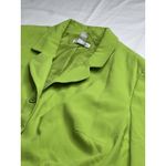 Jessica London  Blazer Women's Sz 26W 2PC Green Lined Career Classic Jacket Photo 1