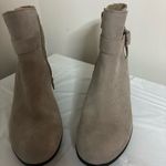 Ecco  Dress Classic 35mm Buckle Ankle Boots | Taupe Nubuck | Size 8–8.5 | NWT Box Photo 1