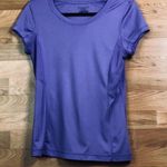 Sport-tek TEK Gear Size Medium Short Sleeve Crewneck Purple Athletic Shirt Photo 0