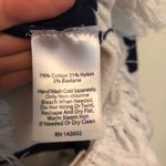 Sail To Sable  Striped Fringe Crewneck Sweater XXS Photo 4