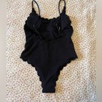 SheIn Black cheeky one piece swimsuit Photo 2