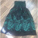 Black Floral Fairycore Skirt / Dress Size M Photo 0