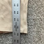 RSQ  women's Beige Ribbed Tank‎ Top size xl Photo 4