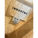 Industry Knit Crochet Flower Patchwork Sleeveless Tank‎ Top XS Tan Photo 2