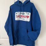 Sabrina Carpenter Short n Sweet Tour City Hoodie NASHVILLE Blue Size L Photo 0